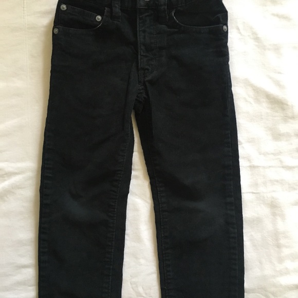 Black baby gap skinny corduroyed pants - Picture 3 of 4